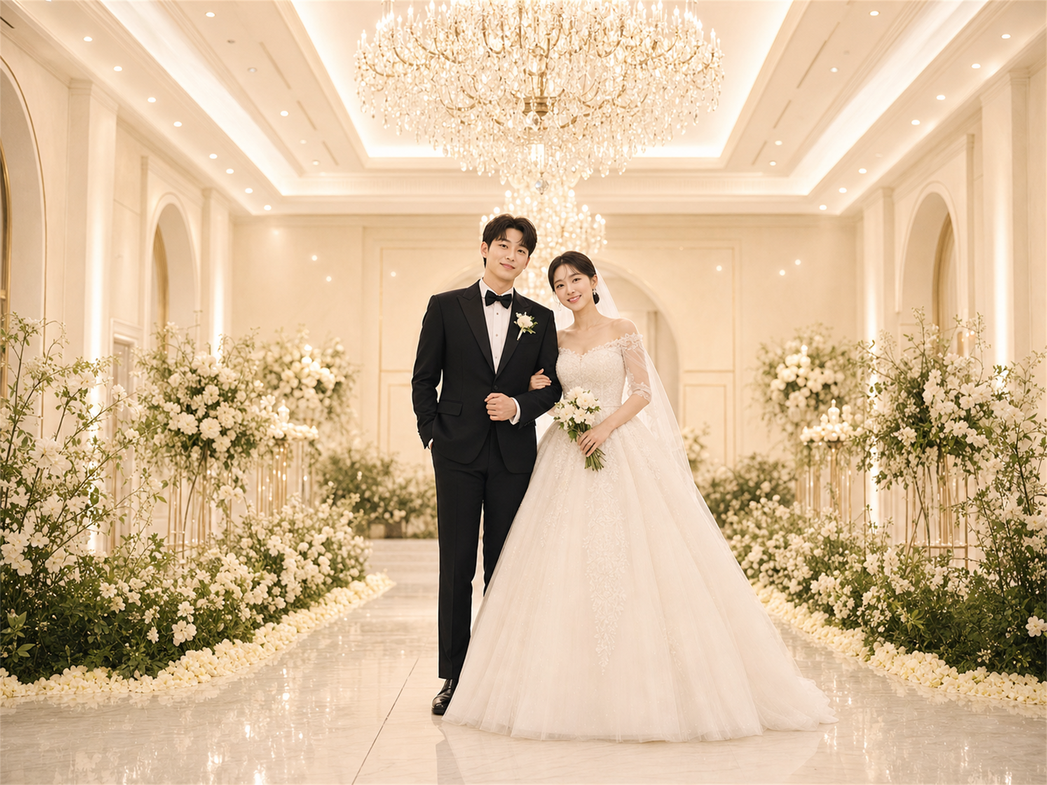 웨딩 스튜디오 웹사이트 데스크톱 화면